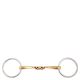 BR Wędzidło zwykłe podwójnie łamane Slightly Curved Soft Contact 14 mm