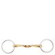 BR Wędzidło zwykłe podwójnie łamane Slightly Curved Soft Contact 16 mm