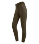 ELT Bryczesy damskie z pełnym lejem silikonowym Mathilda Glam High Waist (AW'2025) - Green brown