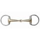 HKM Wędzidło oliwkowe łamane z argentanu 16 mm - 11,5cm WYPRZEDAŻ